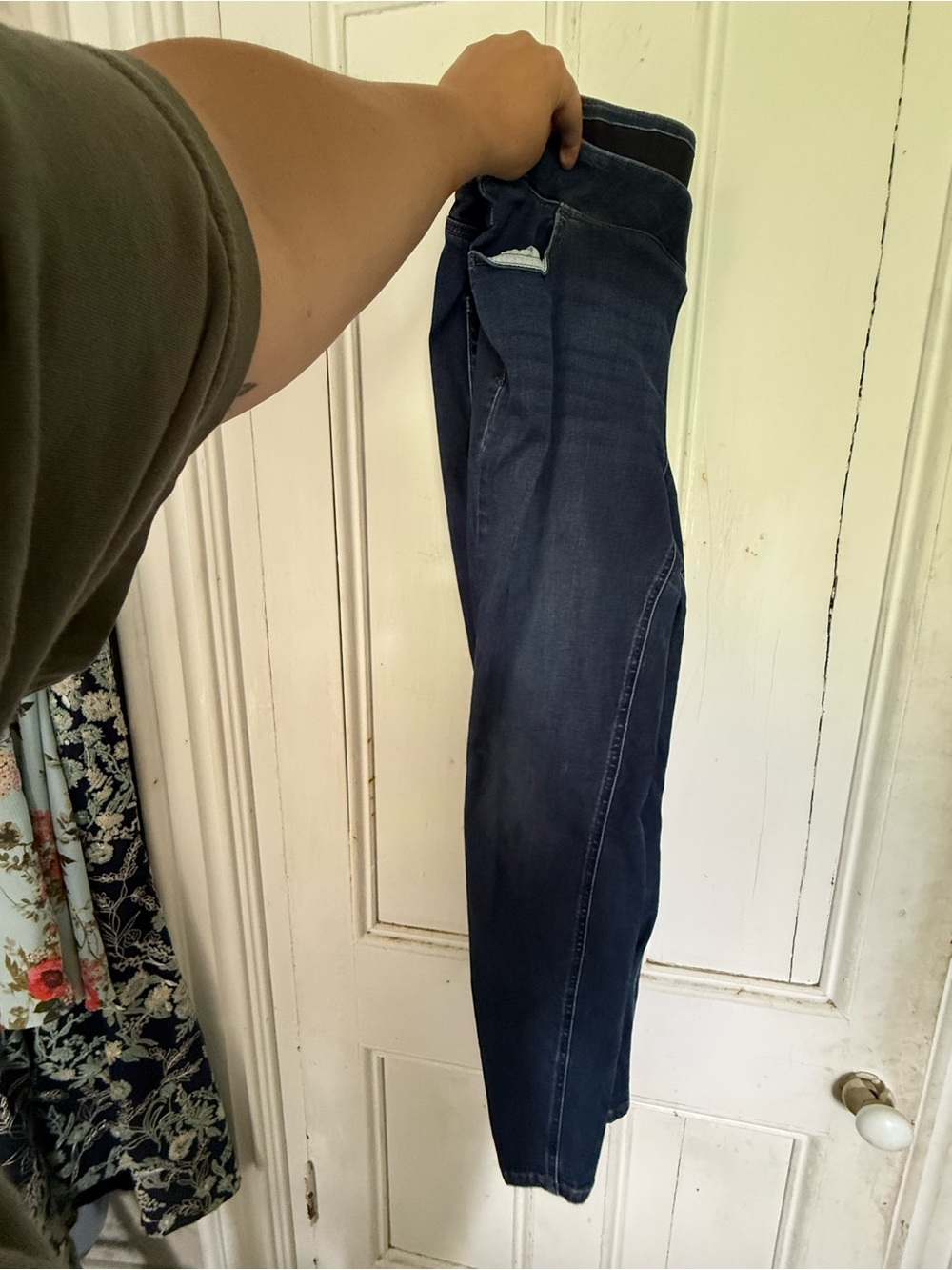 Maurices Blue Denim M Jeans High-Rise Jeggings